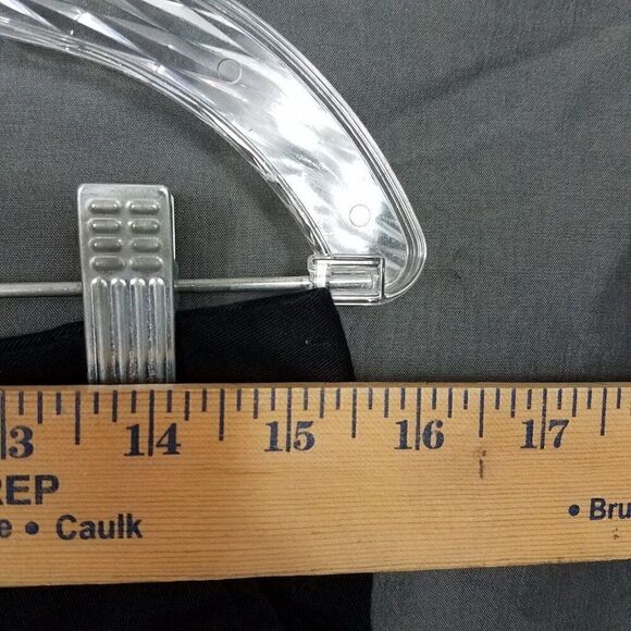 Daisy Fuentes Black Straight Leg Dress Pants Size 8 Stretch Slacks Trouser Work - Picture 14 of 14